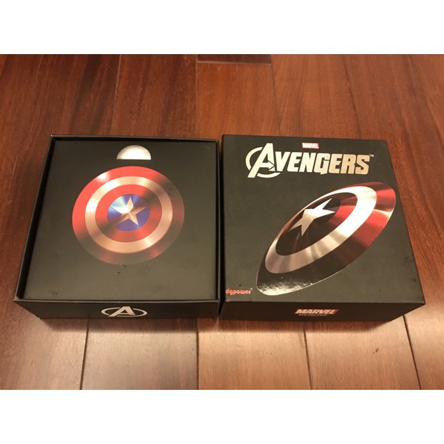 [CỰC ĐỘC] Sạc dự phòng Captain America Avengers 6800mah Kim loại nguyên khối - FULL BOX | WebRaoVat - webraovat.net.vn