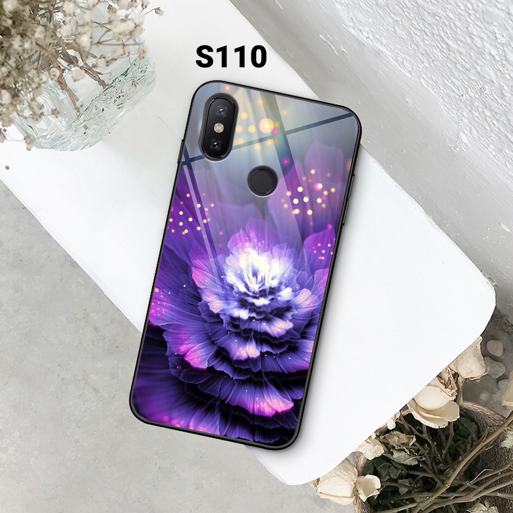[HOT] Ốp lưng kính cường lực dành cho XIAOMI MI 8 - MI 8 SE - MI 8 LITE in hình HOA - SIÊU BỀN - SIÊU ĐẸP