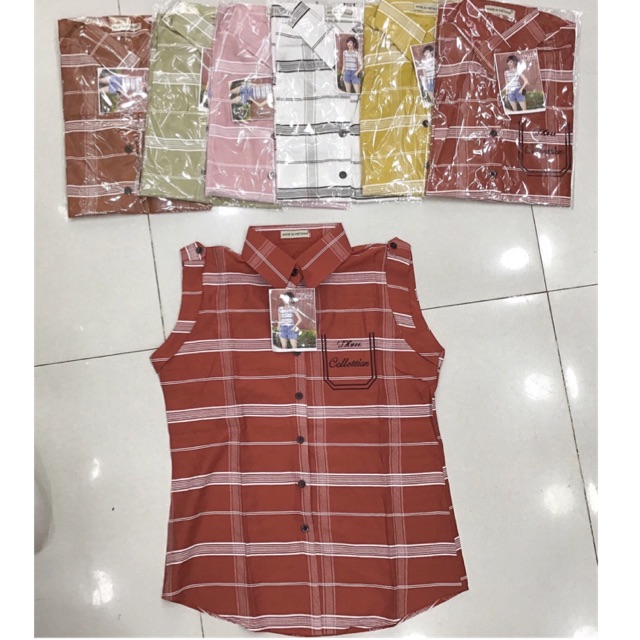 Áo sơ mi sát nách