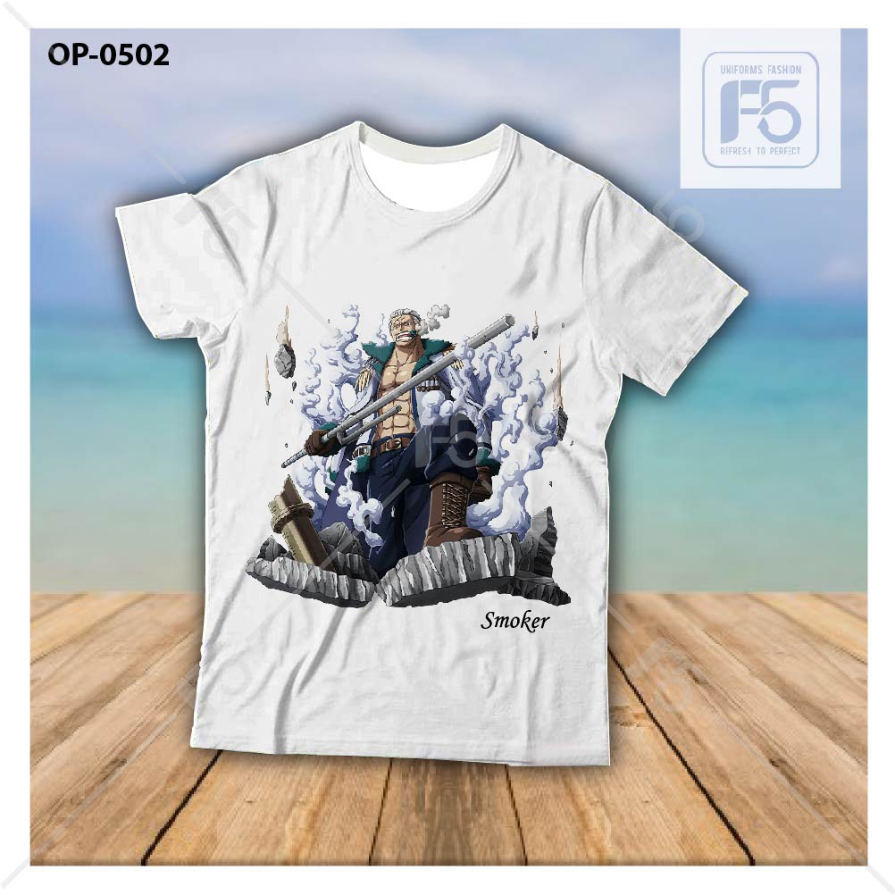 Áo Thun Áo Phông OnePiece - Smoker Người Khói OP502