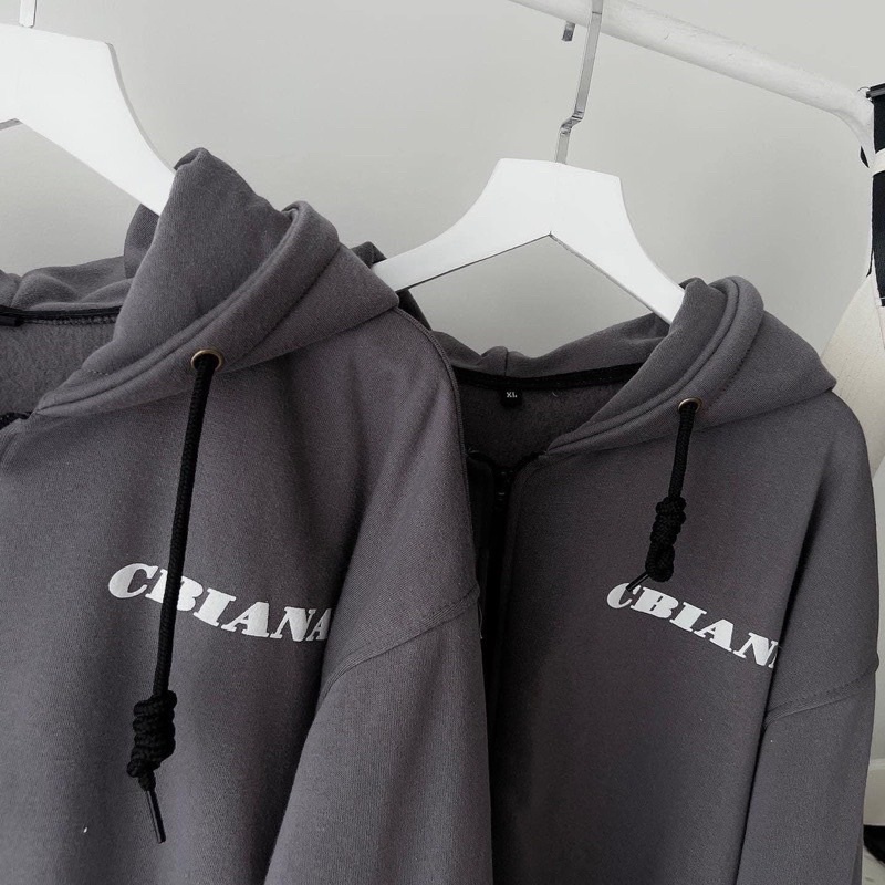 [ẢNH THẬT] Áo Nỉ Hoodie Kéo Khoá Chữ Cầu Vòng 7 Màu Thu Đông Mũ 2 Lớp  Dáng Rộng Tay Phồng Đẹp Unisex