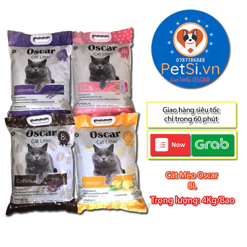 Cát vệ sinh cho mèo - Oscar