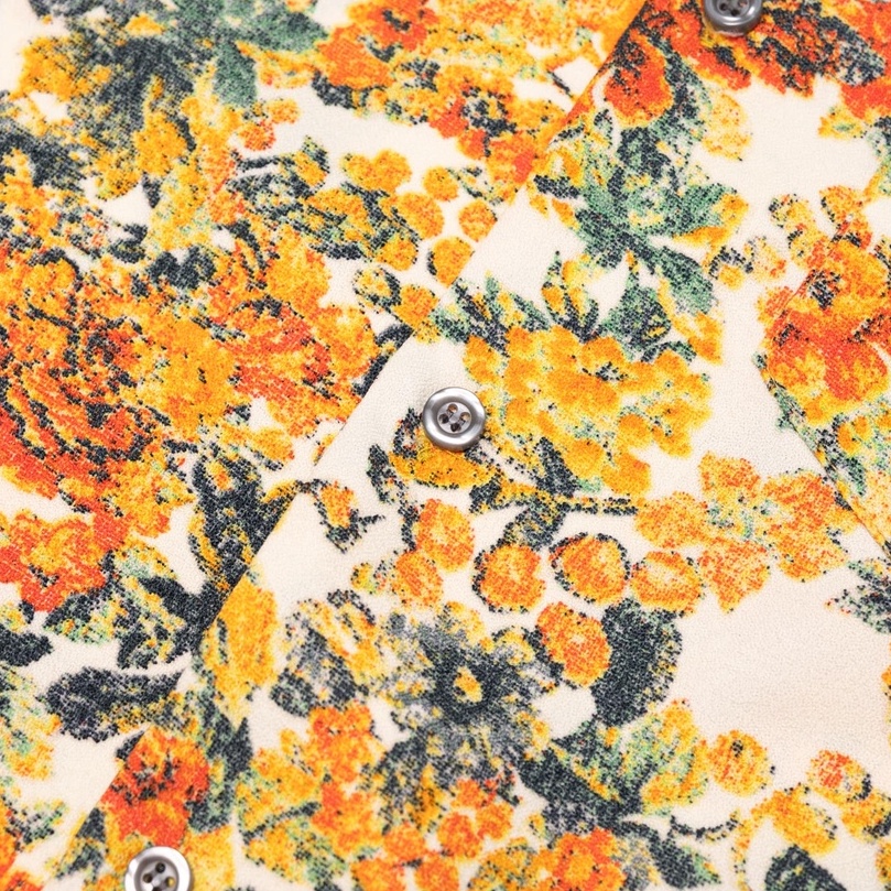 Áo sơmi ngắn tay dáng boxy 21ST URBAN Summer Garden