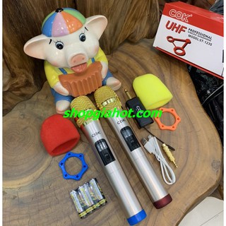 ((( BỘ ĐÔI ))) 2 Micro đa năng không dây UHF 518C