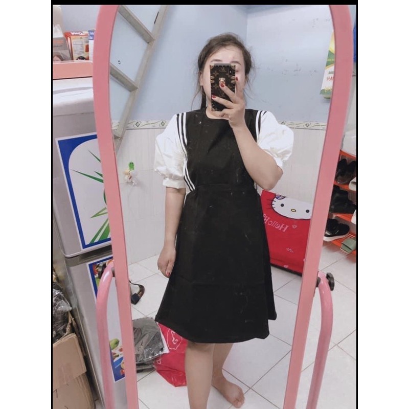 ĐẦM NỮ SINH BIGSIZE 55-90kg L-XL-XXL