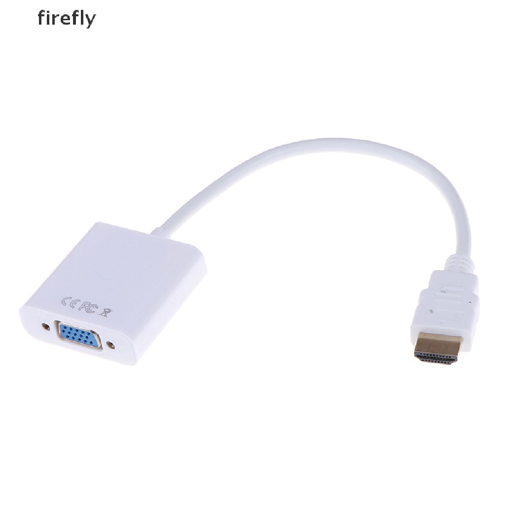 1 HDMI Sang VGA HDMI Màu Trắng 1080P