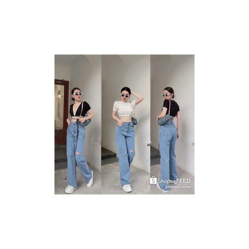 Áo croptop tay ngắn thời trang mùa hè cho nữ