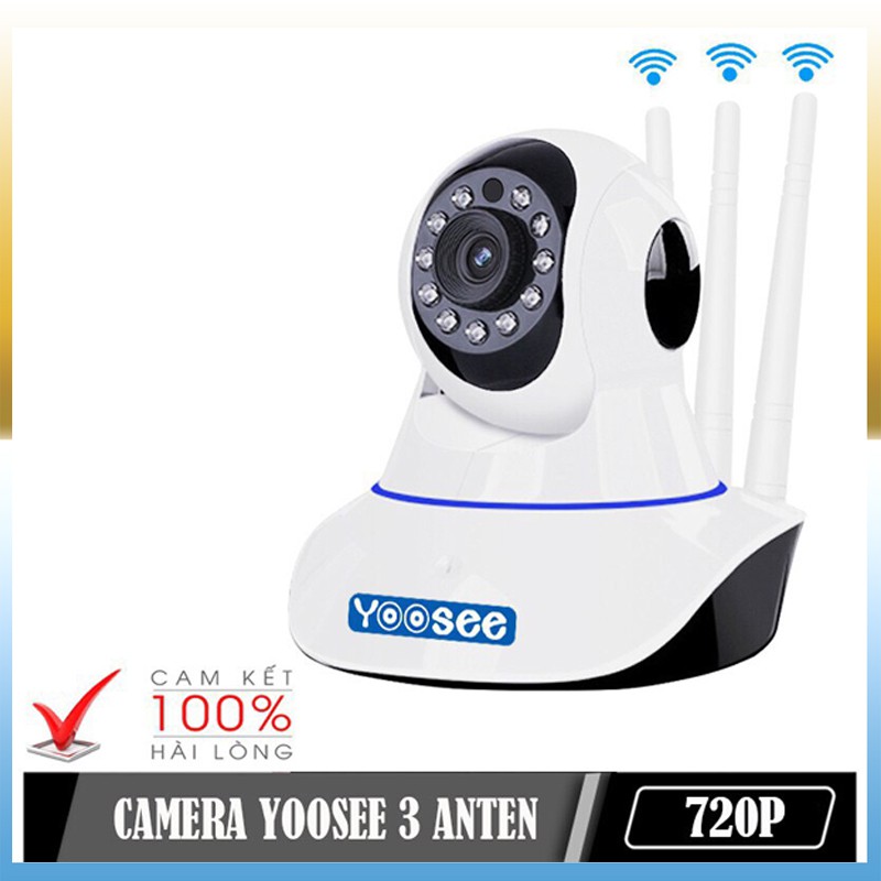 Camera yoosee 3 râu ip wifi không dây độ phân giải hd720p- Camera không dây ip 720 và 1080 | BigBuy360 - bigbuy360.vn