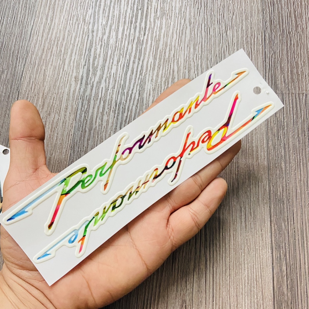 TEM CHỮ PERFORMANTE KIỂU THÁI HÀNG NỔI CAO CẤP