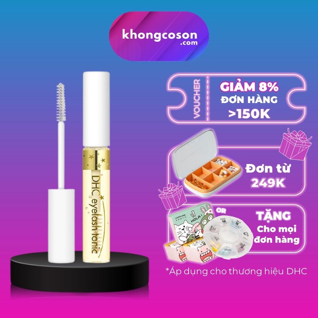 Tinh Chất Dưỡng Mi DHC Eyelash Tonic 3.5ml Và 6.5ml - Khongcoson