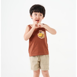 Bộ Quần Áo Sát Nách Bé Trai (1-6 Tuổi) K's Closet B069TES TM