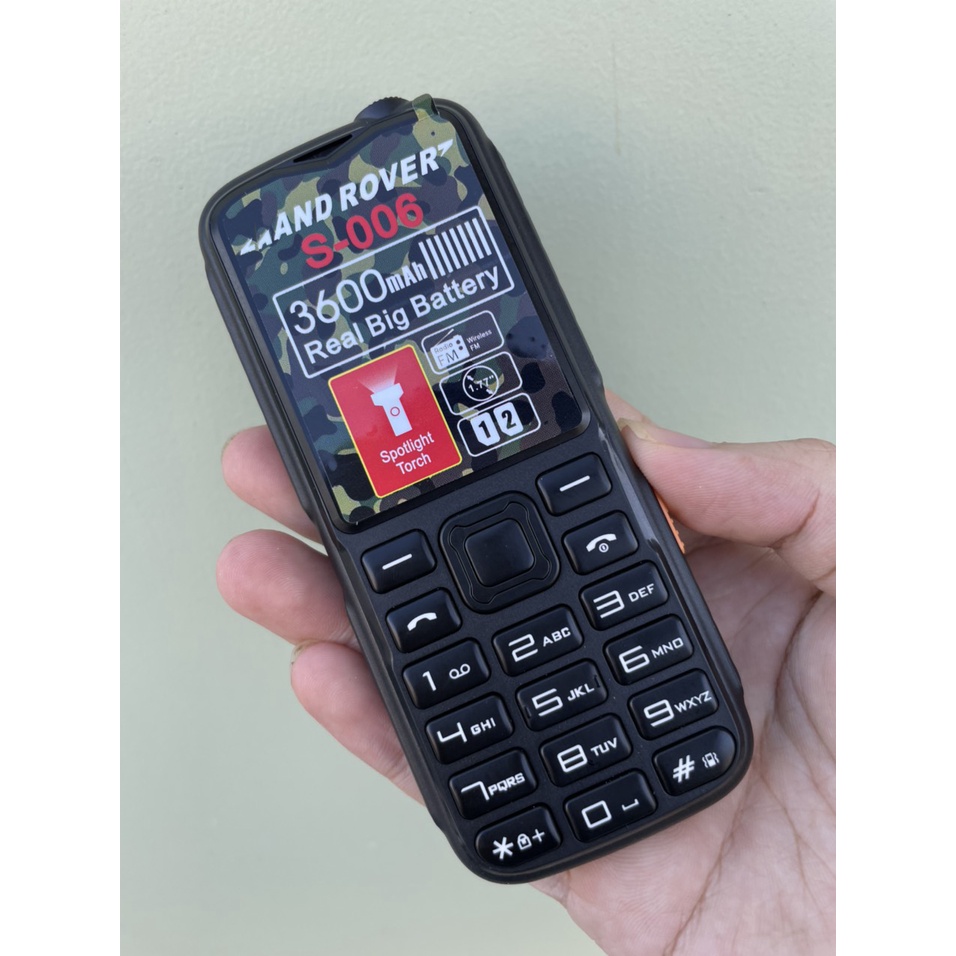 Điện thoại Land Rover S-006 Pin khủng - Loa to - Bàn phím lớn