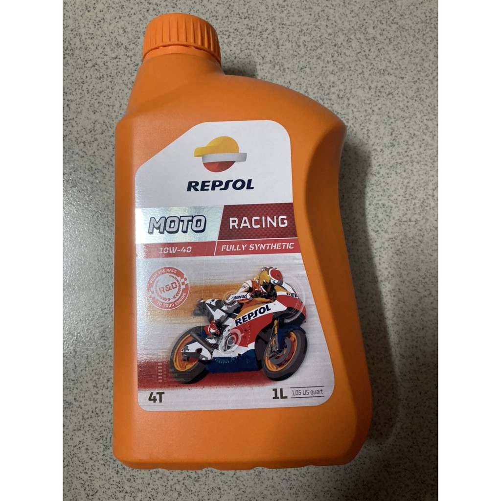 Nhớt Repsol Racing 10W40 Tổng Hợp 1L Nhập TÂY BAN NHA NPP HUỲNH CHÂU