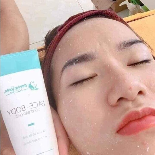 Tẩy Da Chết Face Body Quyên Lara Giúp Làm Sạch Sâu Thông Thoáng Lỗ Chân Lông,Giúp Da Luôn Khô Thoáng Và Khỏe Mạnh 120 ml