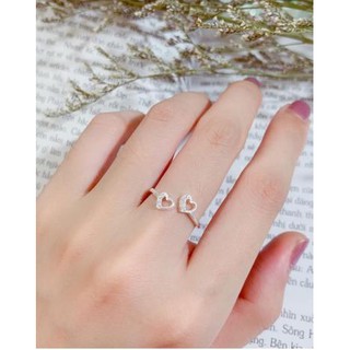 BỘ TIM GẮN ĐÁ BẠC TA