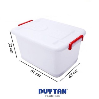 THÙNG NHỰA VUÔNG BÁNH XE ĐẨY ĐỰNG  QUẦN ÁO DUY TÂN DUNG TÍCH 15L-30L-55L-90L-120L-140L- GIAO NHANH 1H