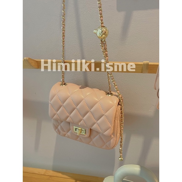 Túi XÁCH DA PU KHOÁ VÀNG