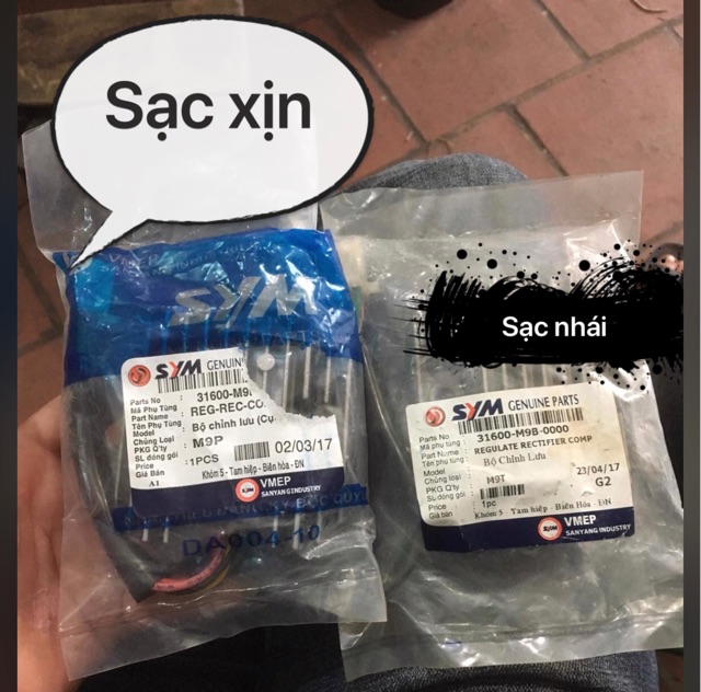 Sạc atila zin chính hãng SYM