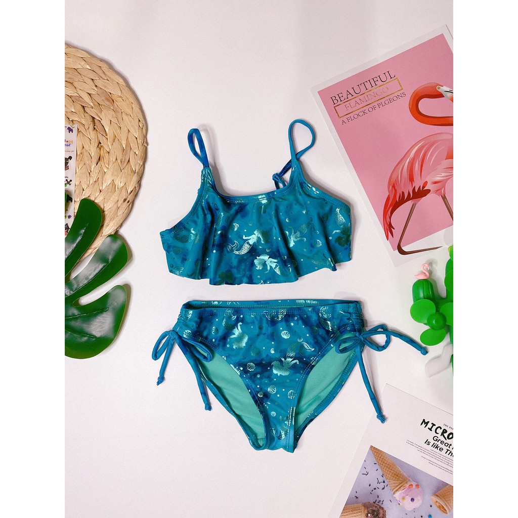 bikini 2 mảnh cho bé gái đồ bơi dễ thương cho bé gái - Đồ bơi cho bé gái CÔ CHỦ NHỎ CHUYÊN SỈ