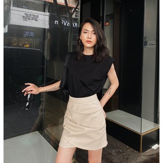Áo đen thun không tay EDINI - A1151