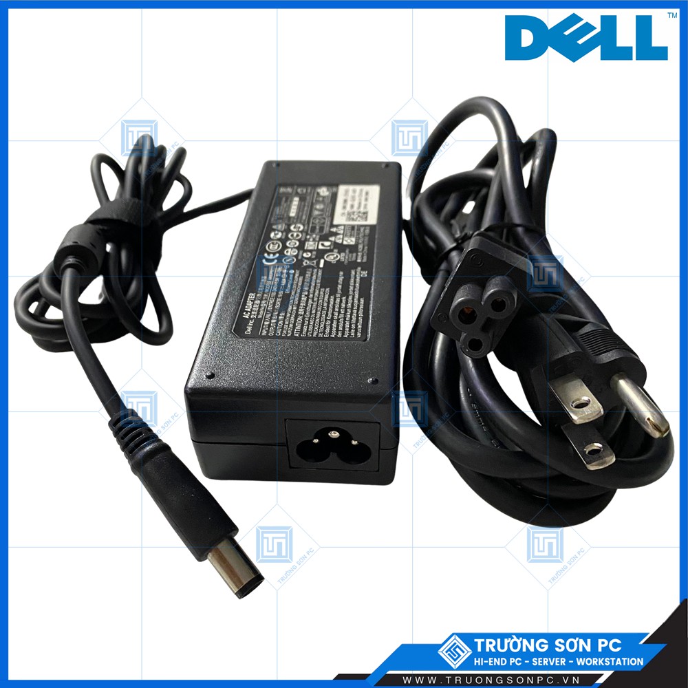 Sạc LAPTOP DELL Chân Kim To 90w 19.5V 4.62A Sạc Zin Cao Cấp | Tặng Kèm Dây Nguồn