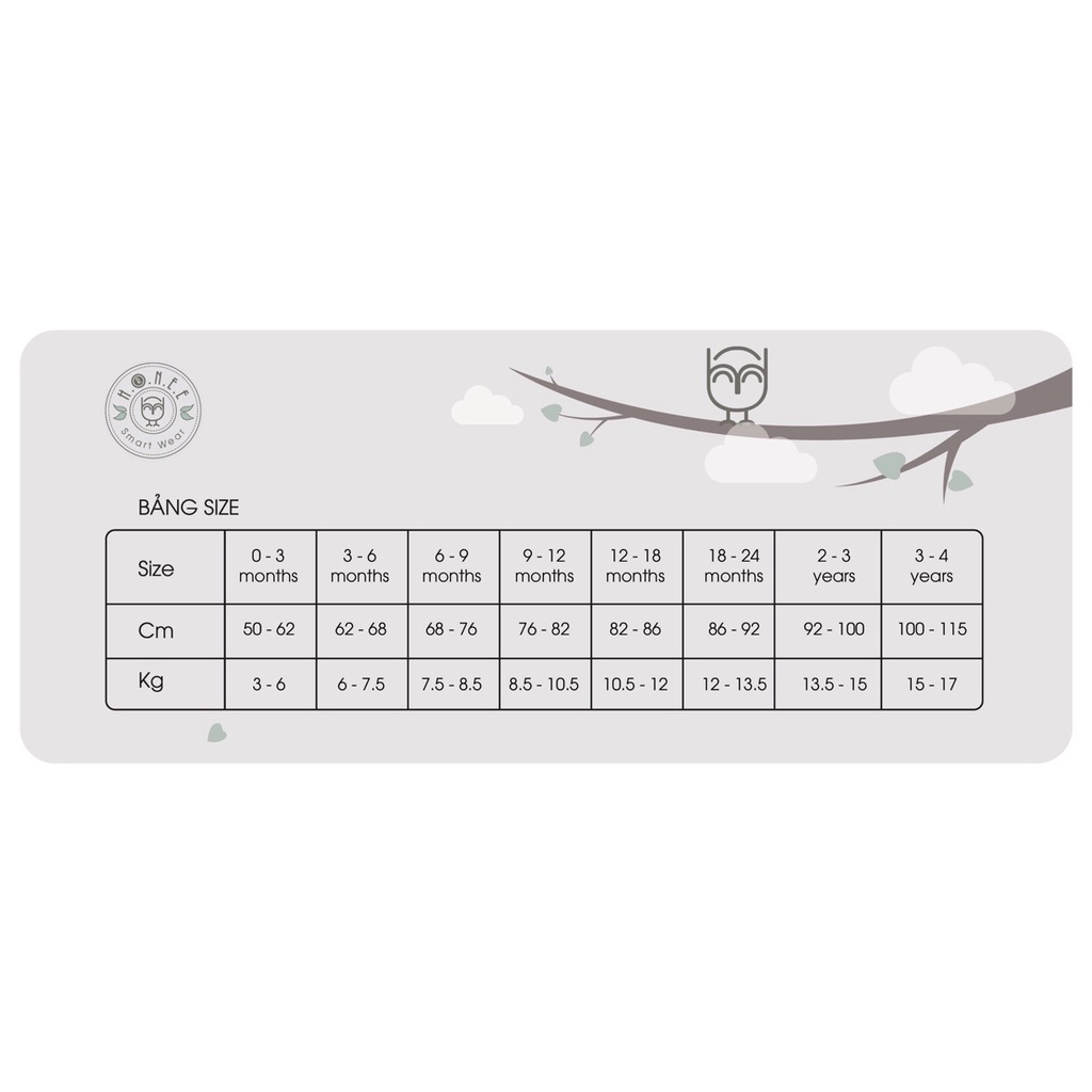 HRNEE - Bộ dài sơ sinh cài chéo cho bé trai bé gai hãng HRNEE