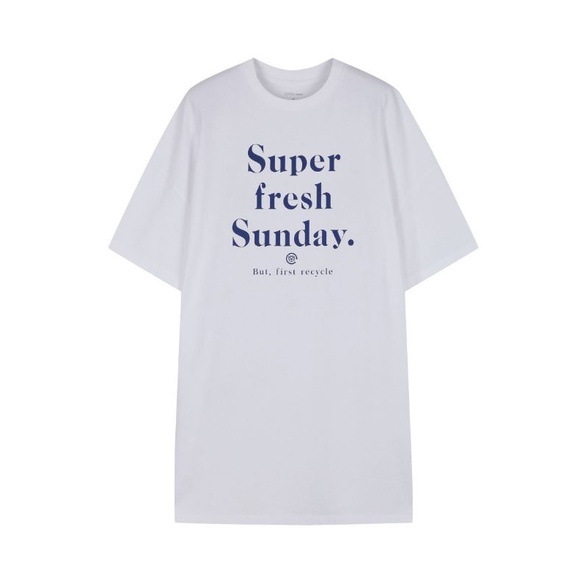 Đầm suông cotton Topten xuất Hàn