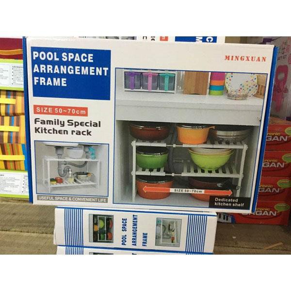 Kệ để xoong nồi gầm bếp tiện lợi | BigBuy360 - bigbuy360.vn