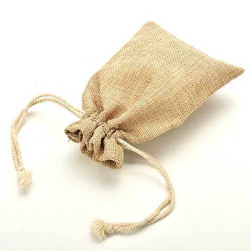 Bình Nước BK Kiểu Dáng Đơn Giản Hiện Đại✿Set 5 Túi Rút Mini Bằng Vải Bố Phong Cách Vintage