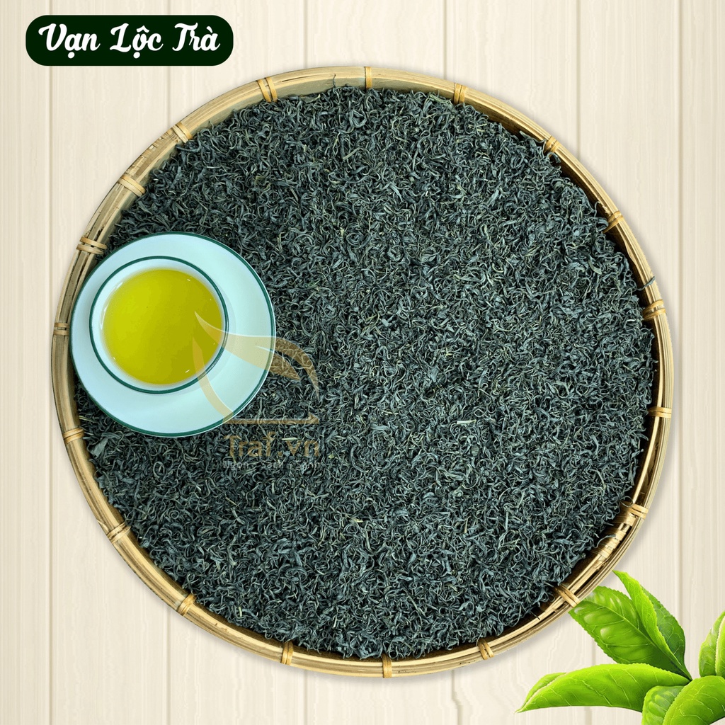 Chè Thái Nguyên Chuẩn VietGAP, ISO, Trà Nõn Tôm Thái Nguyên Vạn Lộc Trà Traf Vina Hộp Thiếc 100G