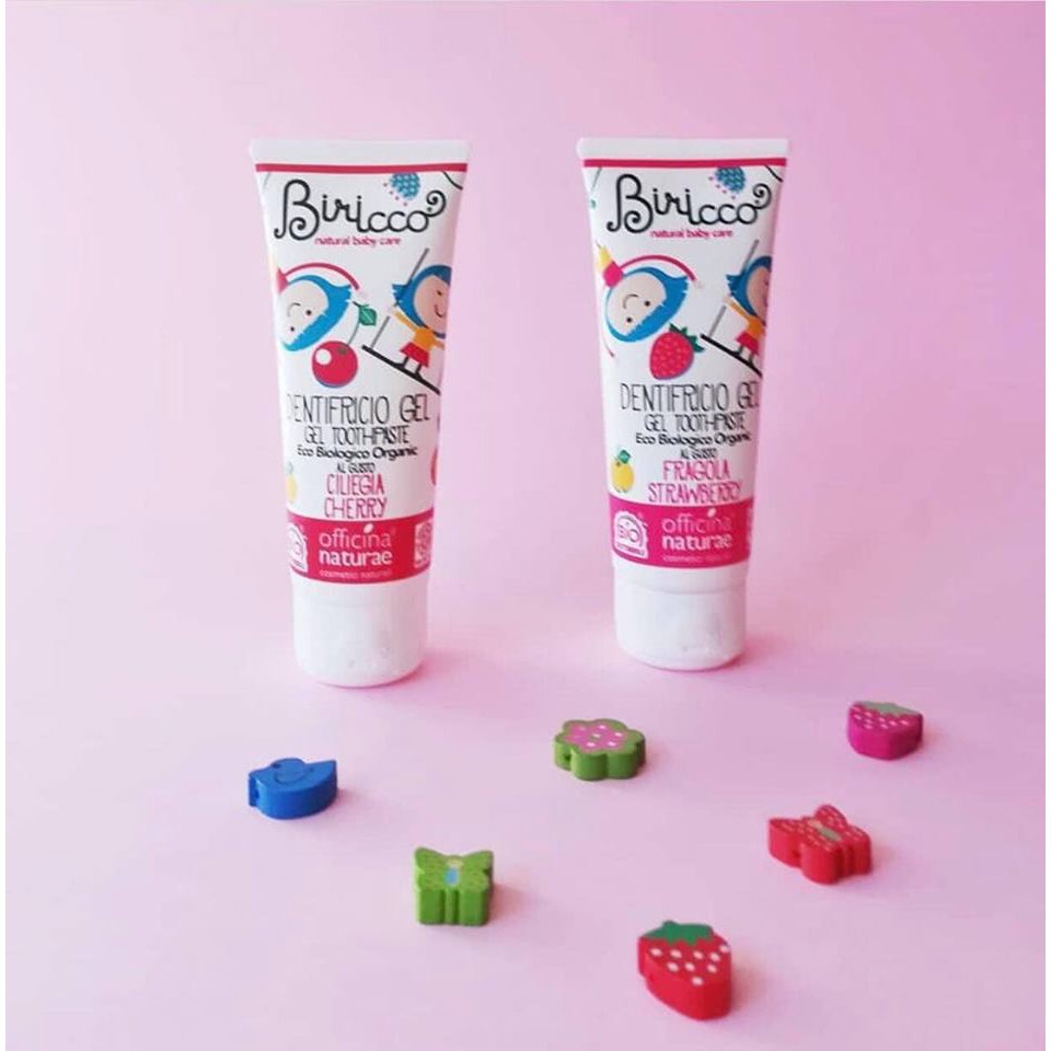 Kem đánh răng hữu cơ cho bé Biricco - Ý - 75ml