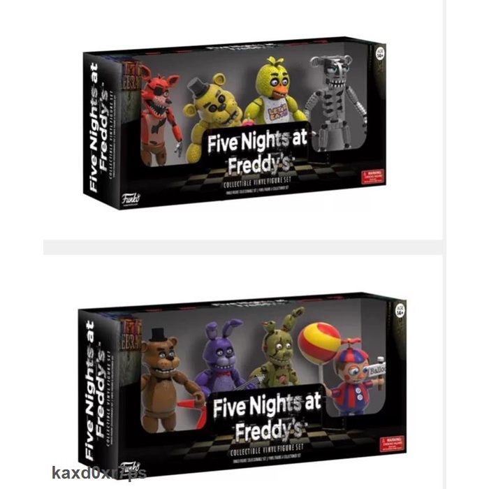 Siêu rẻ Bộ 4 món đồ chơi mô hình nhân vật trong game Five Nights At Freddy s