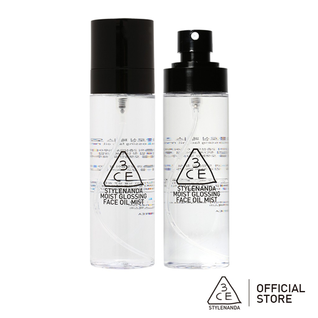 Xịt Giữ Lớp Trang Điểm 3CE Dưỡng Ẩm Giúp Da Căng Bóng 140ml