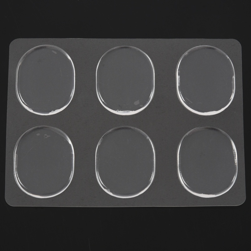 Bộ 6 Miếng Gel Trong Suốt Chống Sốc Chuyên Dụng Cho Trống Snare Tom