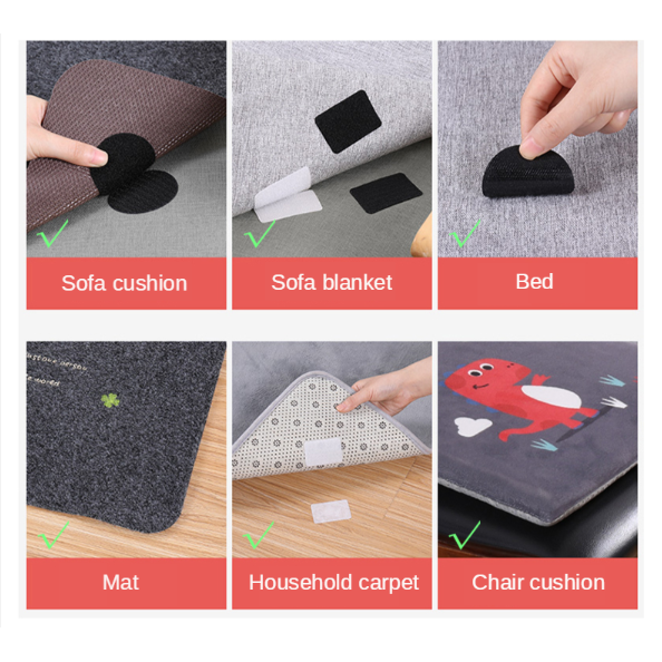 Set 5 Miếng Dán Cố Định Thảm Chống Trượt Siêu Dính