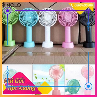 Quạt tích điện mini cầm tay 3 chế độ gió