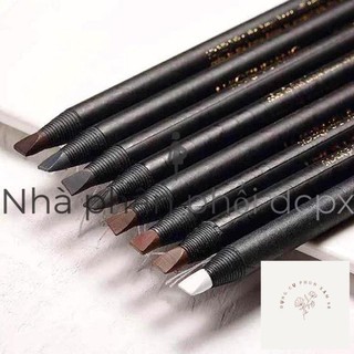 Chì xé kẻ mày cao cấp Haozhuang Make Up Milano Eyebrow Pencil siêu mịn bền màu