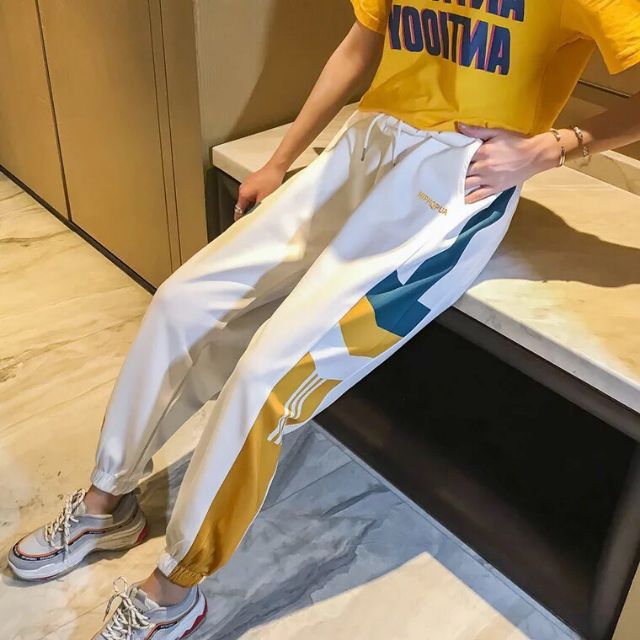 Quần jogger viền (kèm video hình thật) | WebRaoVat - webraovat.net.vn