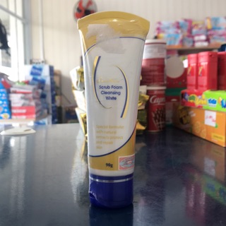 Sữa rửa mặt hạt mơ Beaumore Scrub Foam Cleansing 90g