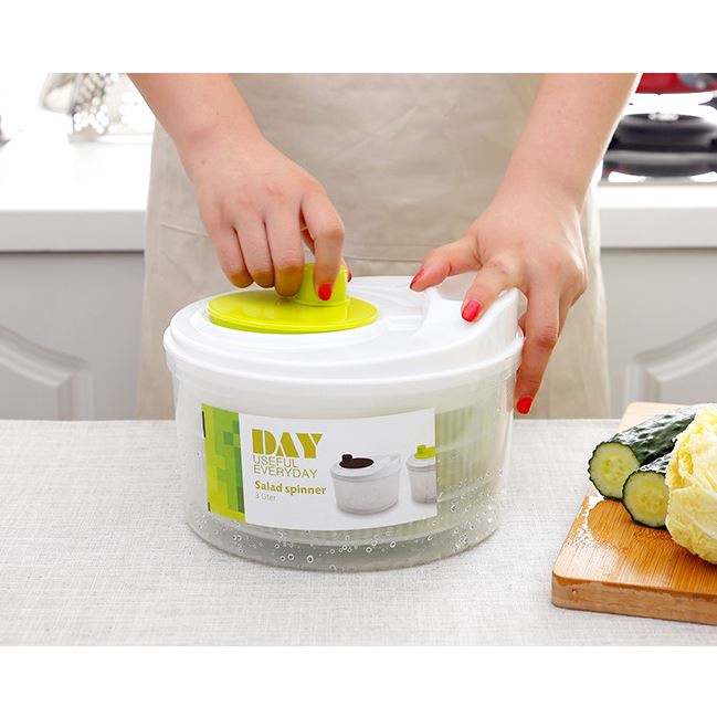 Rổ quay rau ráo rau ngay tức thì, giữ được độ tươi lâu của thực phẩm