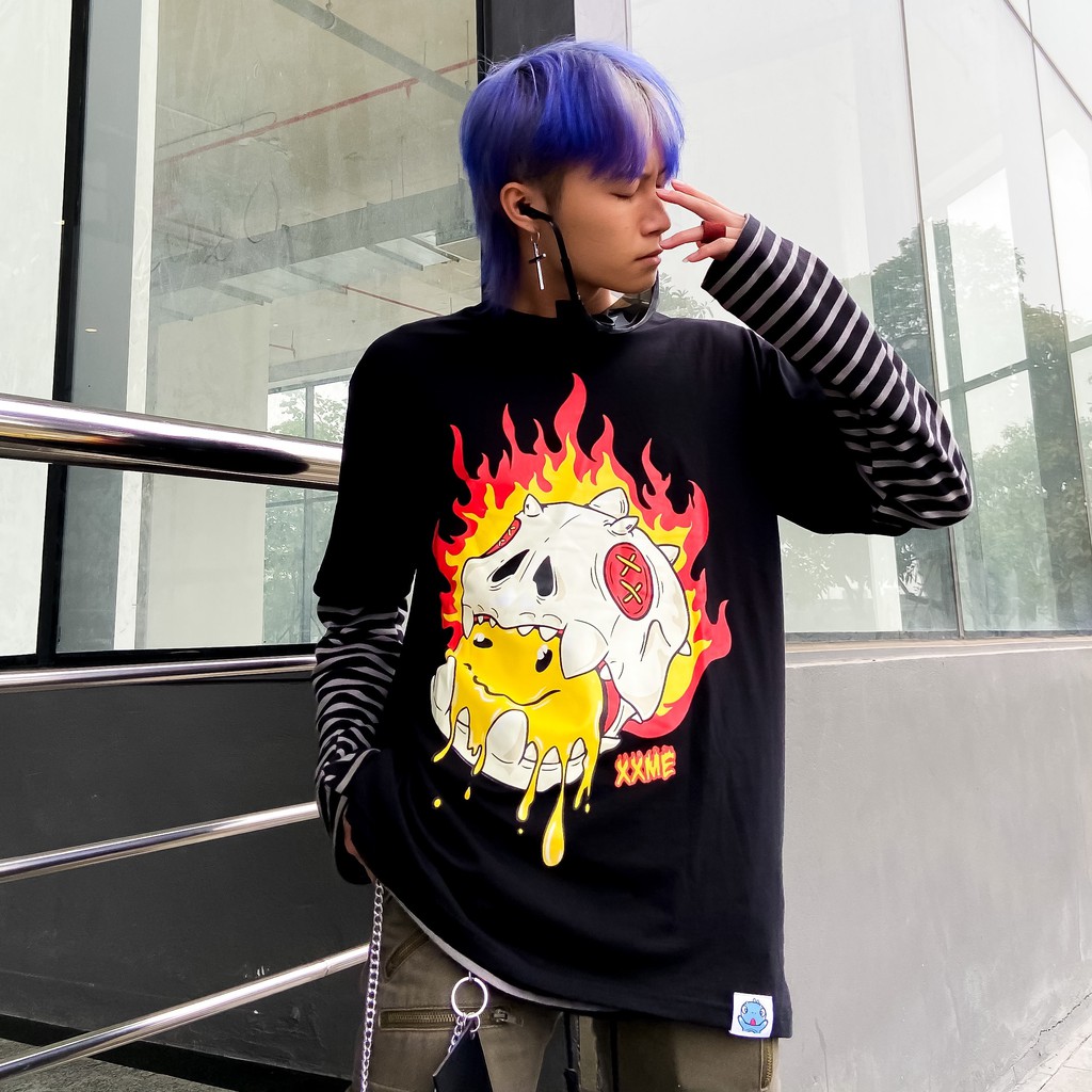 [Mã BMBAU50 giảm 50K đơn 150K] Áo thun Smile X-RAY RAWR XXME