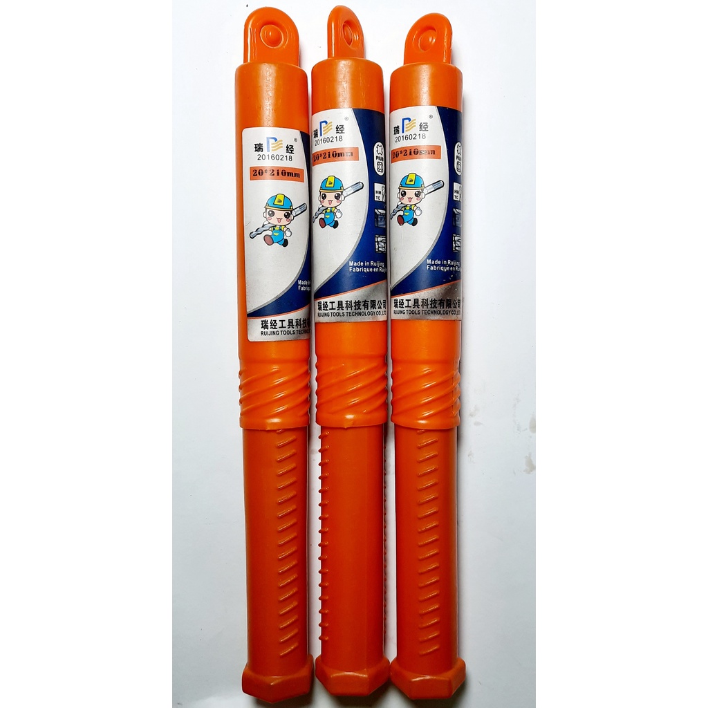 Mũi khoan bê tông 210 công nghệ Đức, mũi khoan xuyên tường 210 thép cacbon
