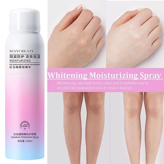 Xịt dưỡng ẩm trắng da Maycreate 150ml