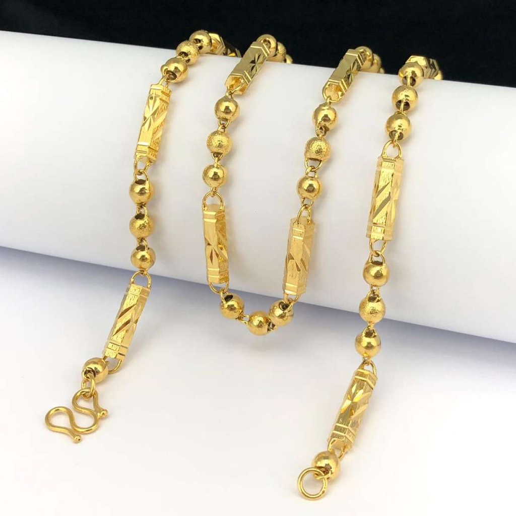 Dây Chuyền Nam Nữ Mạ Vàng 24k ( DC - 07) - Dây Được Thiết Kế Sang Trọng Thể Hiện Đẳng Cấp của người chơi