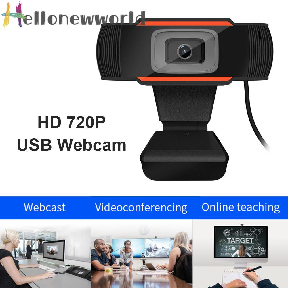 Webcam 720p 30fps Hd Kèm Mic Dành Cho Máy Tính