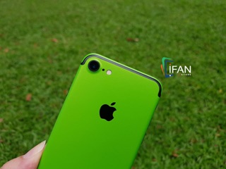 Skin Dán Iphone Màu Xanh