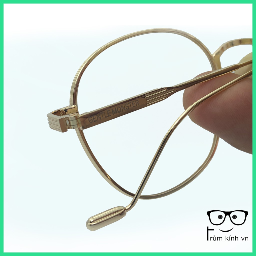 Gọng kính kim loại mắt tròn nam nữ GC màu sắc thời trang càng kính nhẹ nhàng | BigBuy360 - bigbuy360.vn