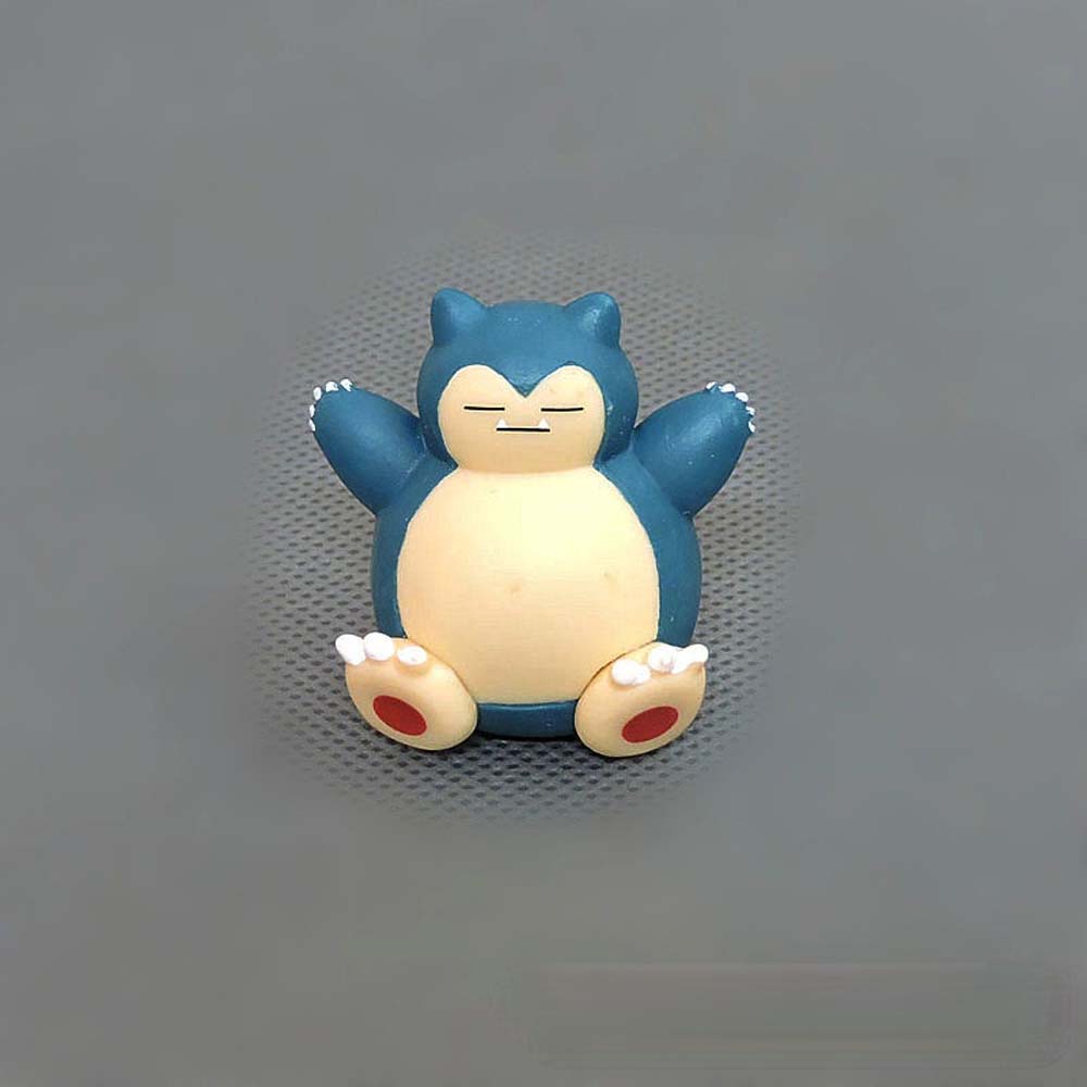 5 mô hình đồ chơi nhân vật snorlax trong phim hoạt hình pokemon