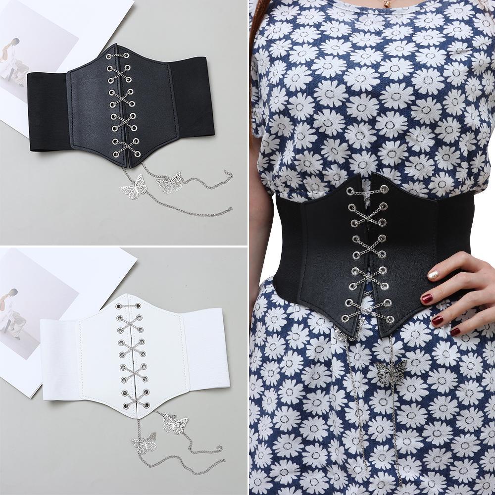 MAG Thắt Lưng Da Co Giãn Phù Hợp Với Đầm