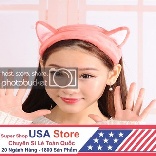 Nơ Giữ Tóc Tai Thỏ Cute Bạn Gái (Màu Sắc Ngẫu Nhiên) (Shop Một Giá 9.9k)